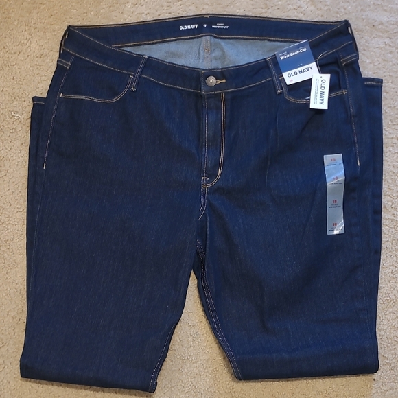 Old Navy Dark Blue Bootcut Jeans - Picture 2 of 7